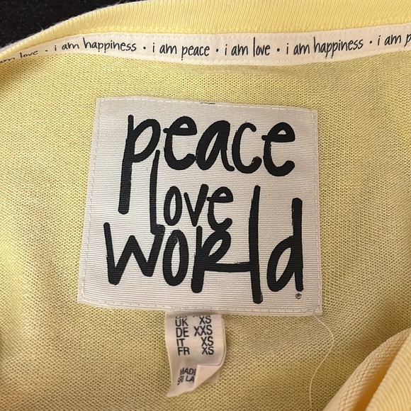 PEACE LOVE WORLD Comfy “I AM HAPPY” Pullover - Picture 5 of 6